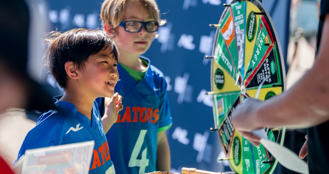 Sports Basement leveled up championship weekend with games and prizes.